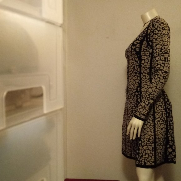 Victoria Secret Animal Print Sweater Dress - Picture 6 of 14